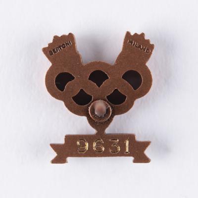 Lot #3075 Helsinki 1952 Summer Olympics Bronze Winner's Medal and Pin - Image 4