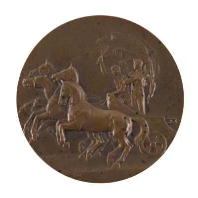 Lot #3117 London 1908 Olympics Bronze Participation Medal - Image 1