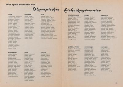 Lot #3321 Innsbruck 1964 Winter Olympics (11) Daily Programs - Image 6