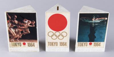 Lot #3371 Tokyo 1964 Summer Olympics (3) Coin Banks - Image 1