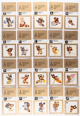 Lot #3323 Moscow 1980 Summer Olympics Set of (21)