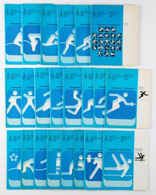 Lot #3298 Moscow 1980 Summer Olympics Set of (22)