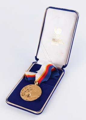 Lot #3098 Seoul 1988 Summer Olympics Gold Winner's Medal - Shooting - Image 5