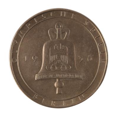 Lot #3399 Berlin 1936 Summer Olympics Bronze
