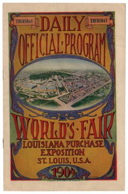 Lot #3311 St. Louis 1904 World's Fair Daily
