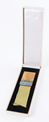 Lot #3083 Tokyo 1964 Summer Olympics Gold Winner's Medal and Competitor's Badge for Football - Image 9