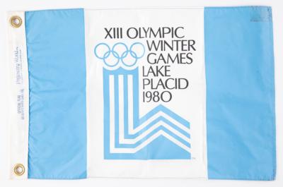 Lot #3377 Olympics Flag Collection (7) - Image 3