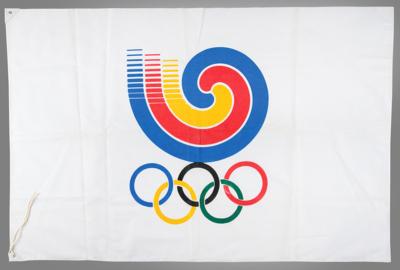 Lot #3380 Seoul 1988 Summer Olympics Flag - Image 1