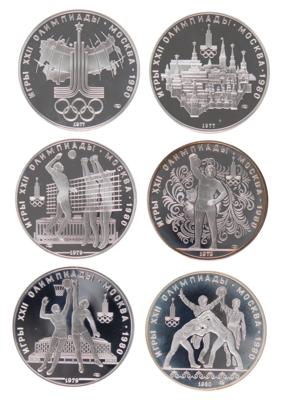 Lot #3374 Moscow 1980 Summer Olympics (28) Coin Set - Image 4