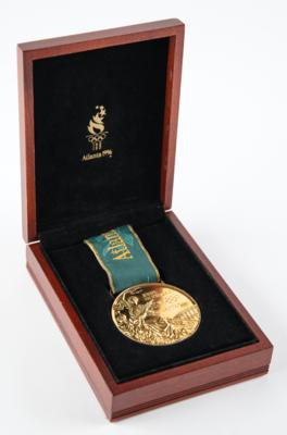 Lot #3102 Atlanta 1996 Summer Olympics Gold Winner's Medal for Baseball - Image 6