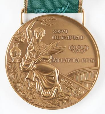 Lot #3104 Atlanta 1996 Summer Olympics Bronze Winner's Medal for Swimming - Image 3