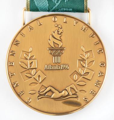 Lot #3104 Atlanta 1996 Summer Olympics Bronze Winner's Medal for Swimming - Image 4