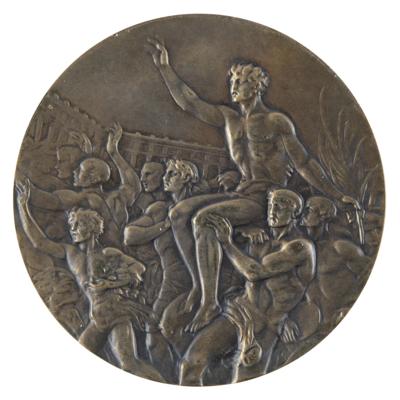 Lot #3068 Berlin 1936 Summer Olympics Bronze Winner's Medal - Image 2