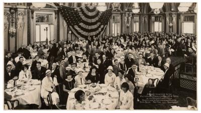 Lot #3419 Paris 1924 Summer Olympics U.S. Team Oversized Photo - Image 1