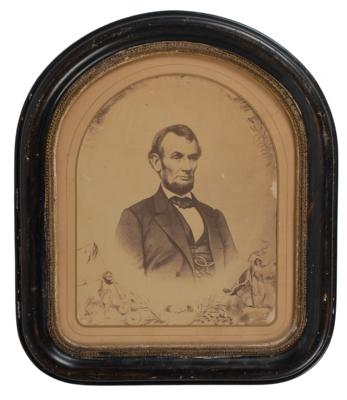Lot #94 Abraham Lincoln Photograph
