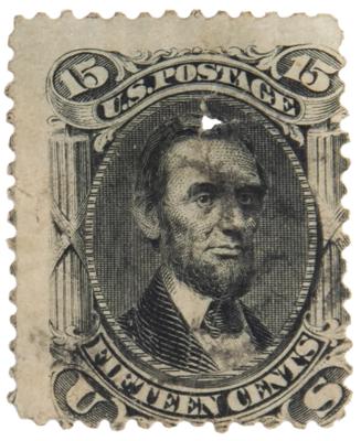Lot #96 Abraham Lincoln Ephemera - Image 2