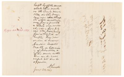 Lot #14 Abraham Lincoln Autograph Endorsement Signed as President Promoting a Wounded Captain - Image 3