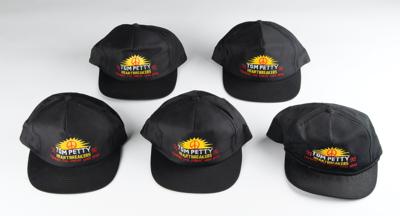 Lot #477 Tom Petty's (5) 1991-92 Touring the Great Wide Open Baseball Caps - Image 1