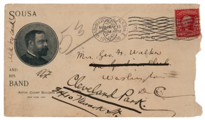 Lot #447 John Philip Sousa Autograph Letter Signed - Image 2