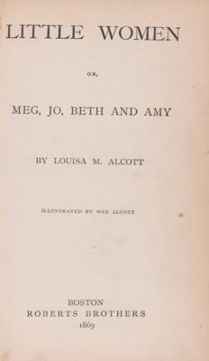 Lot #404 Louisa May Alcott: Little Women (Early Printing) - Image 2