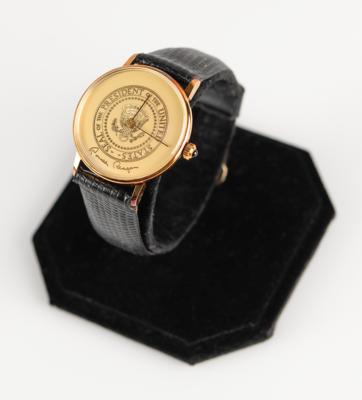 Lot #41 Ronald Reagan Limited Edition Wristwatch for 1980 Campaign Donors - Image 1