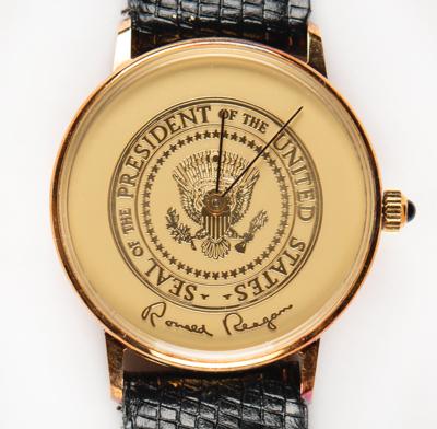 Lot #41 Ronald Reagan Limited Edition Wristwatch for 1980 Campaign Donors - Image 3