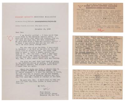 Lot #408 Ellery Queen: Frederic Dannay (11) Signed Letters - Image 4