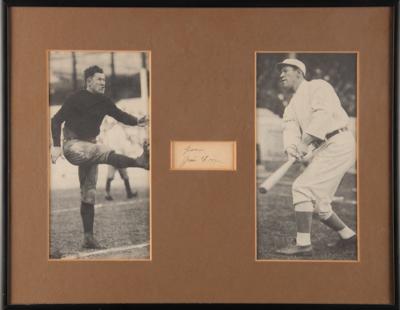 Lot #617 Jim Thorpe Signature