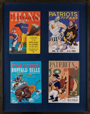 Lot #583 AFL New York Titans and Buffalo Bills