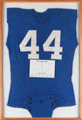 Lot #612 Kyle Rote NY Giants Vintage c. 1950s Used