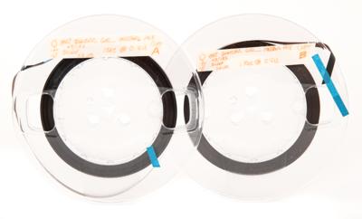 Lot #483 Prince: (2) Original Analog Reels for 'The Most Beautiful Girl In The World (Mustang Mix)' - Image 1
