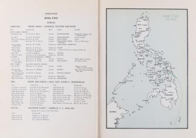 Lot #250 Douglas MacArthur Specially Printed 'I Shall Return' Book - presented as a gift to staff members during the Philippines Campaign - Image 4