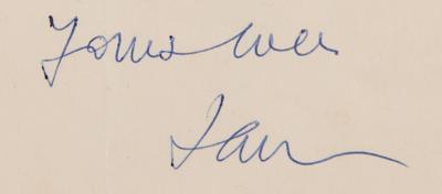 Lot #396 Ian Fleming Typed Letter Signed - "James Bond must emulate that exploit" - Image 2