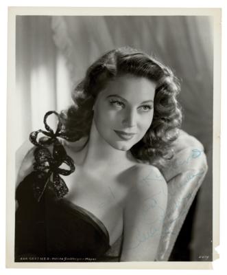 Lot #543 Ava Gardner Signed Photograph - Image 1