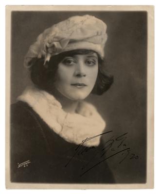 Lot #521 Theda Bara Signed Photograph - Image 1