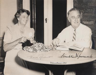 Lot #28 Franklin and Eleanor Roosevelt Signed