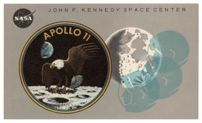 Lot #285 Apollo 11 Launch Badge