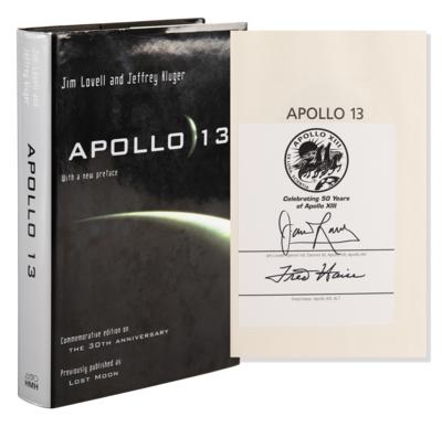 Lot #289 Apollo 13: Lovell and Haise Signed Book