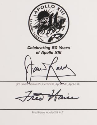 Lot #289 Apollo 13: Lovell and Haise Signed Book - Image 2