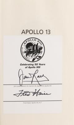 Lot #289 Apollo 13: Lovell and Haise Signed Book - Image 4