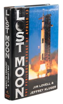 Lot #290 Apollo 13: Lovell, Haise, Liebergot, and Lunney Signed Book - Image 4