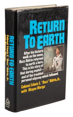 Lot #283 Buzz Aldrin Signed Book - Return to Earth - Image 3