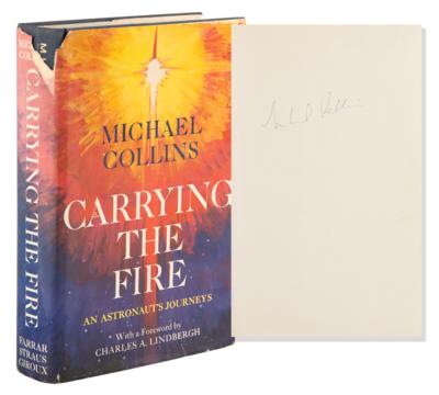 Lot #308 Michael Collins Signed Book - Carrying