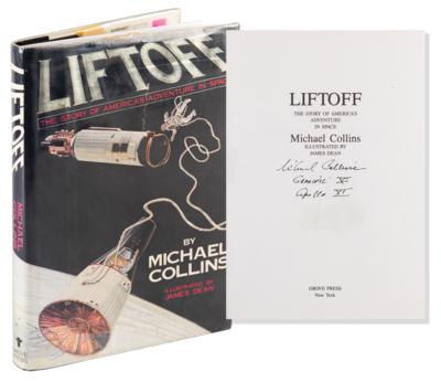 Lot #309 Michael Collins Signed Book - Liftoff - Image 1