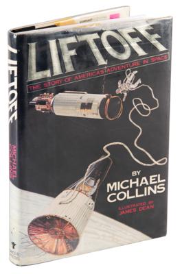 Lot #309 Michael Collins Signed Book - Liftoff - Image 3