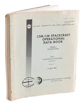 Lot #298 Apollo CSM/LM Spacecraft Operational Data