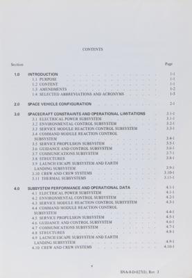 Lot #298 Apollo CSM/LM Spacecraft Operational Data Book - Image 3