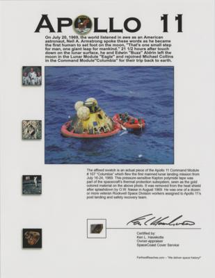 Lot #287 Apollo 11 Kapton Foil [Attested to as