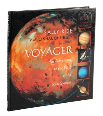 Lot #340 Sally Ride Signed Photograph and Signed Book - Image 4