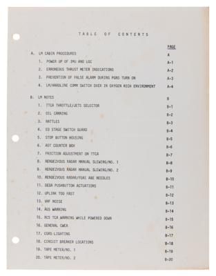 Lot #328 Lunar Module Pilots Handbook by Grumman - Image 4